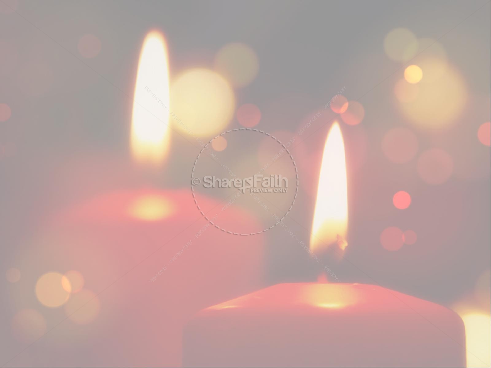 Christmas Eve Candlelight Service PowerPoint Thumbnail 10
