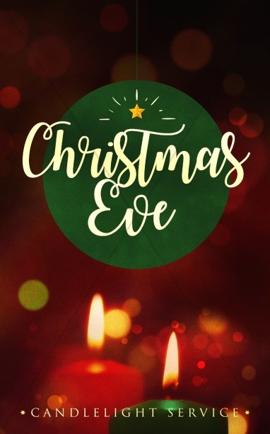Christmas Eve Candlelight Service Bulletin Thumbnail Showcase