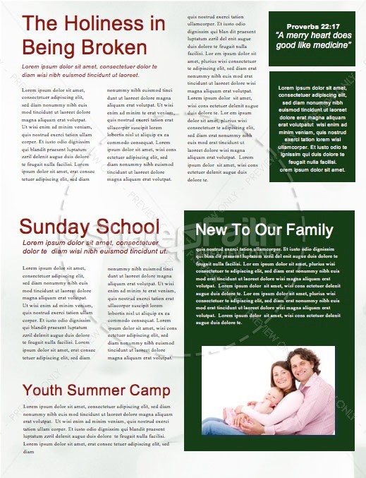 Christmas Eve Candlelight Service Newsletter | page 2