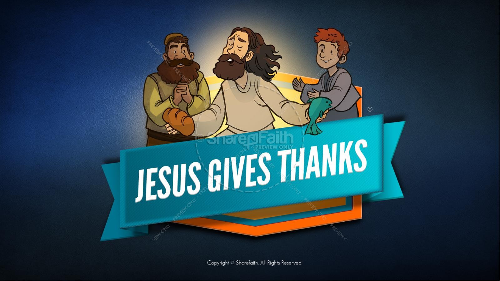 Matthew 11 Jesus Gives Thanks Kids Bible Story Thumbnail 1