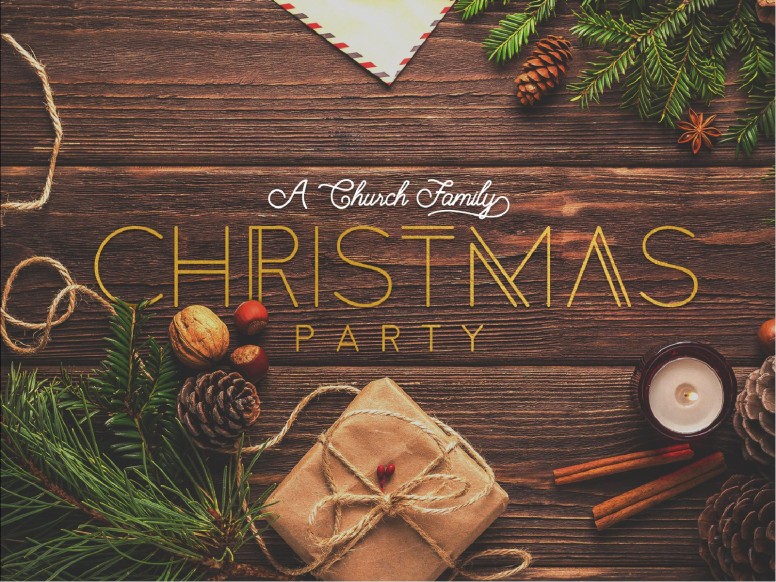 Church Christmas Party PowerPoint
