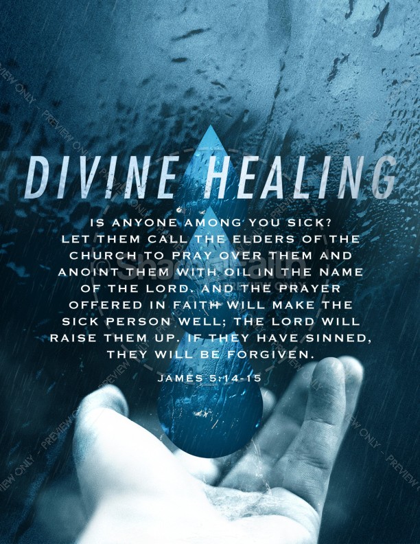 Divine Healing Church Flyer Template Thumbnail Showcase
