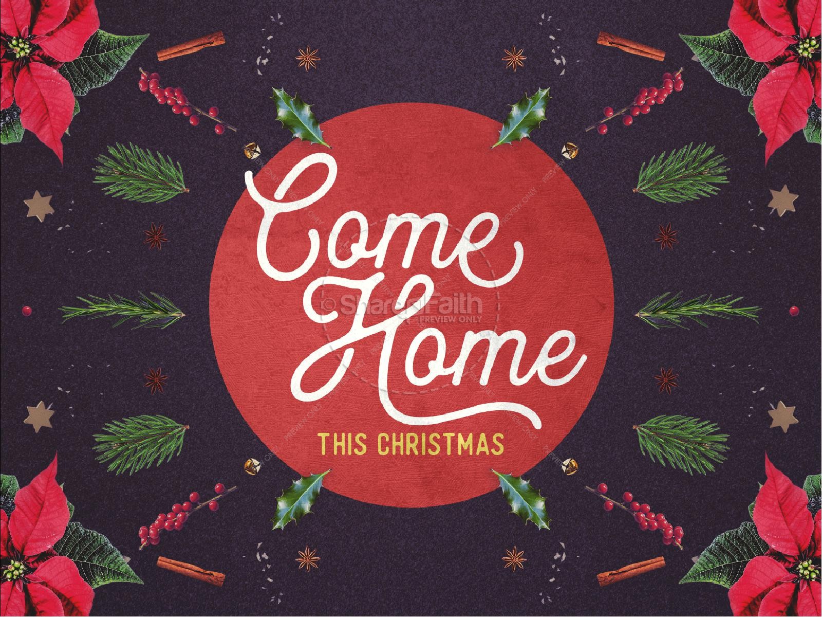 Come Home This Christmas Church PowerPoint
