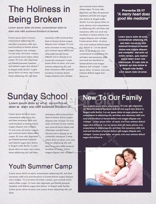 Come Home This Christmas Church Newsletter | page 2