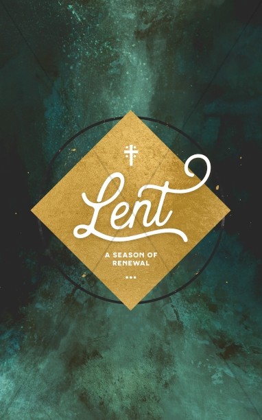Lent Church Service Bulletin Template Thumbnail Showcase