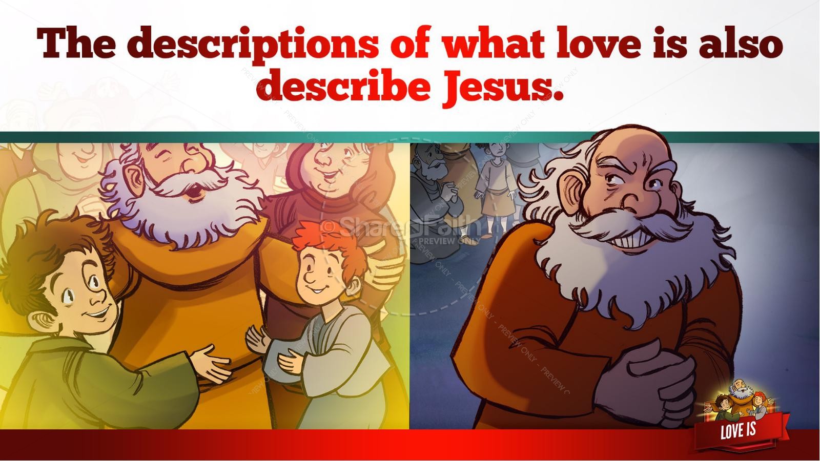 1 Corinthians 13 Love Is Kids Bible Story | slide 28