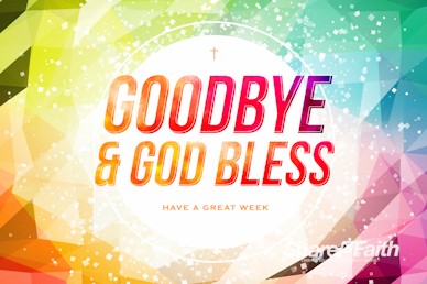 Easter Sunday Service Goodbye Video