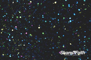 Swirling Glitter Worship Motion Background