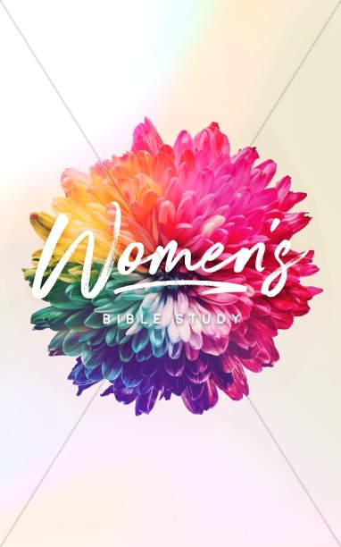 Women's Bible Study Church Bulletin Thumbnail Showcase