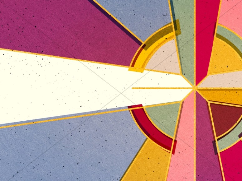 Stained Glass Easter Church Worship Background Thumbnail Showcase