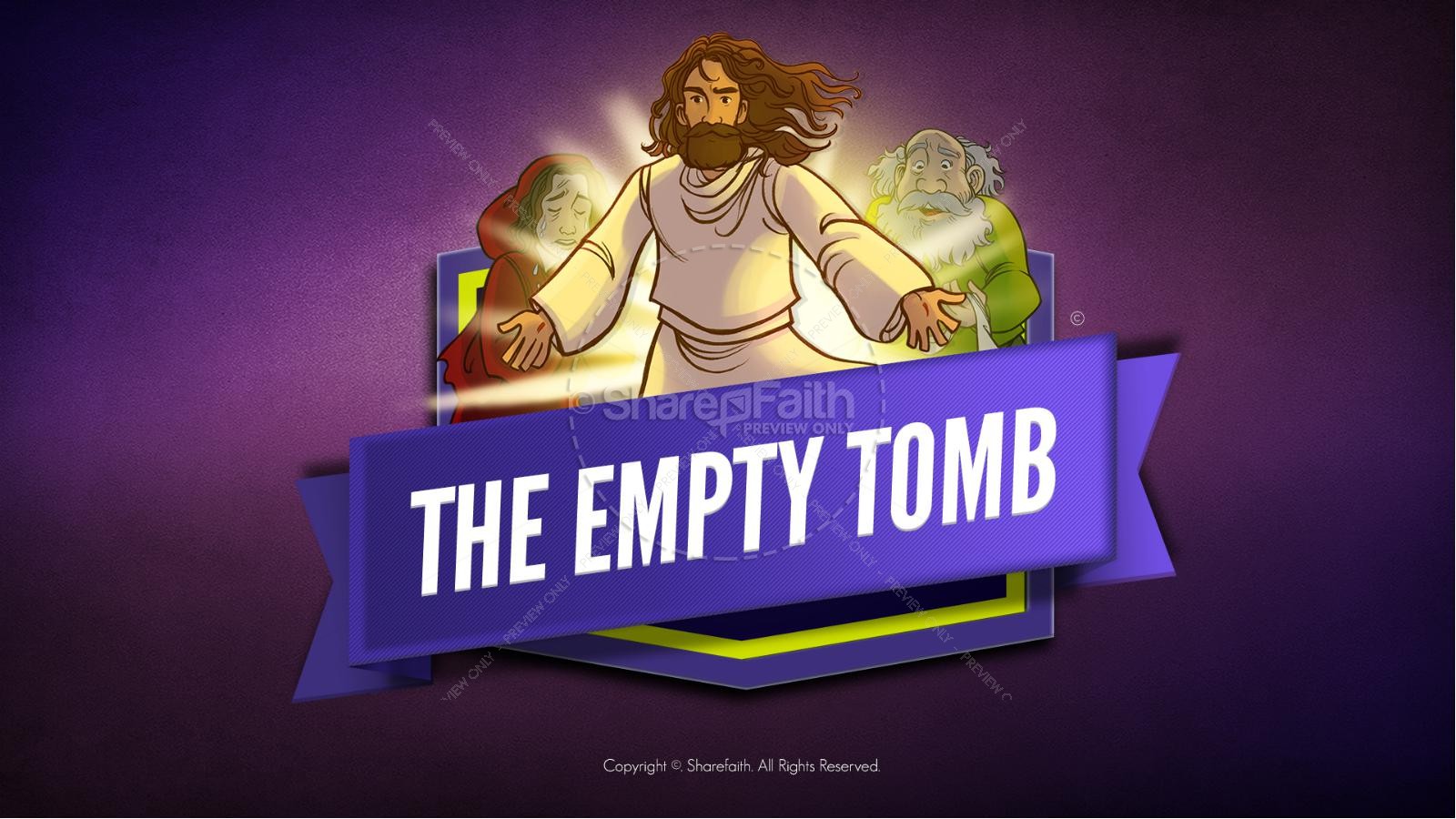 John 20 The Empty Tomb Kids Bible Story Thumbnail 1