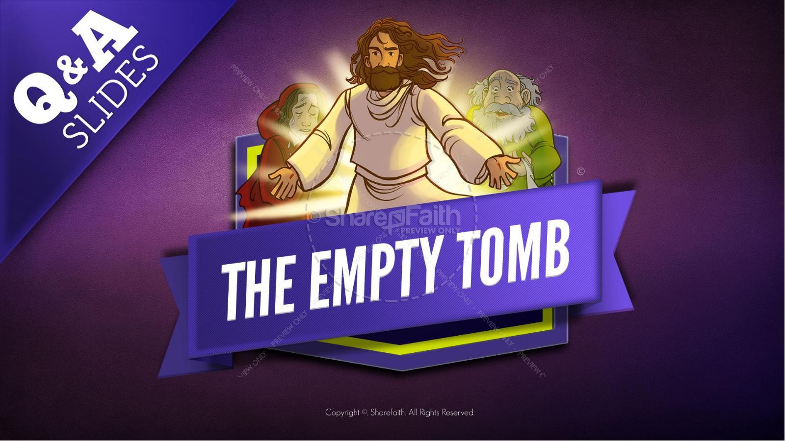 John 20 The Empty Tomb Kids Bible Story