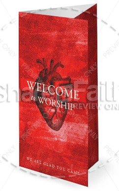 The Heart Of Prayer Church Tri Fold Bulletin Cover Thumbnail Showcase