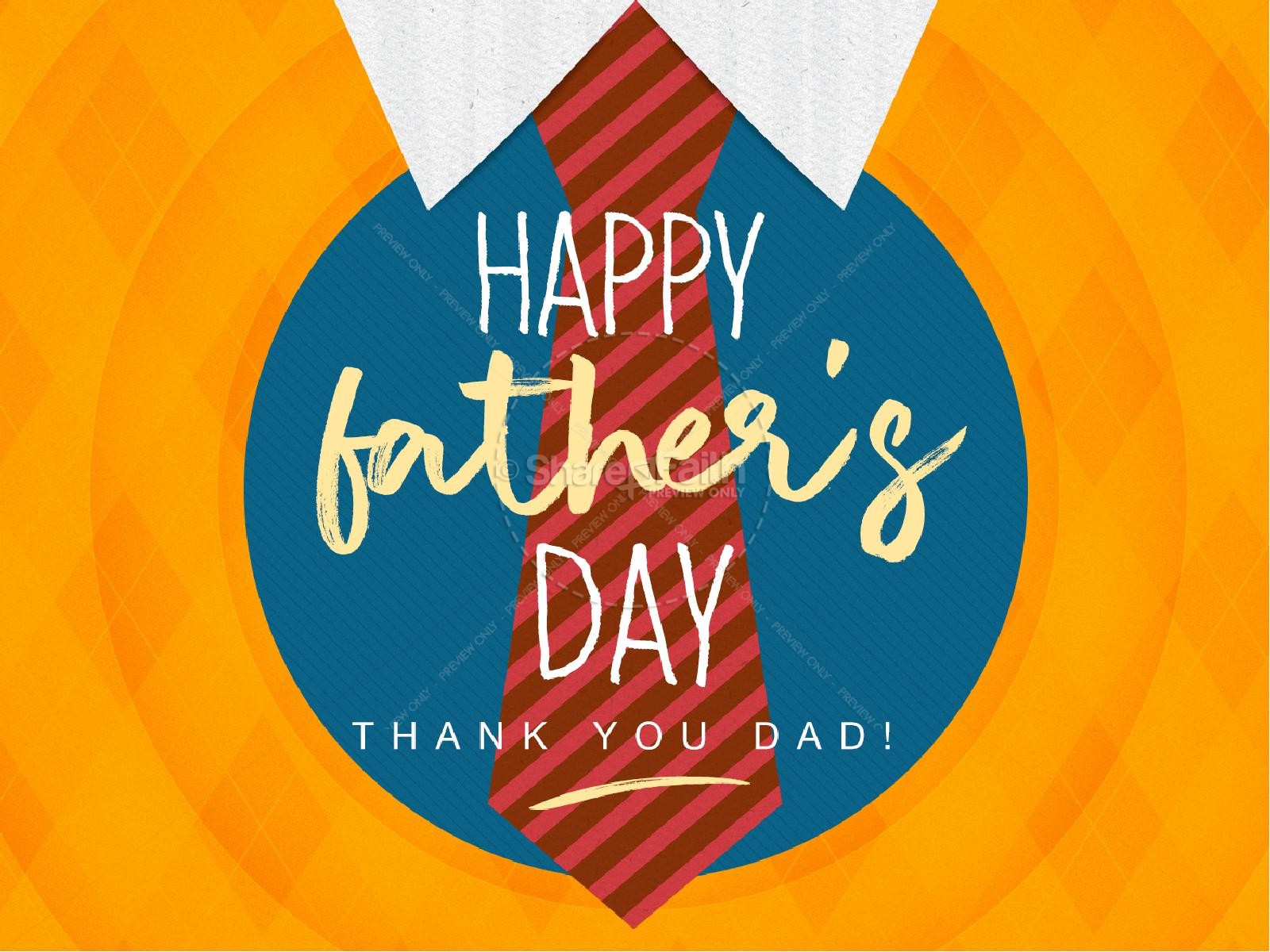 ShareFaith Media » Happy Father's Day Argyle PowerPoint Template – ShareFaith Media
