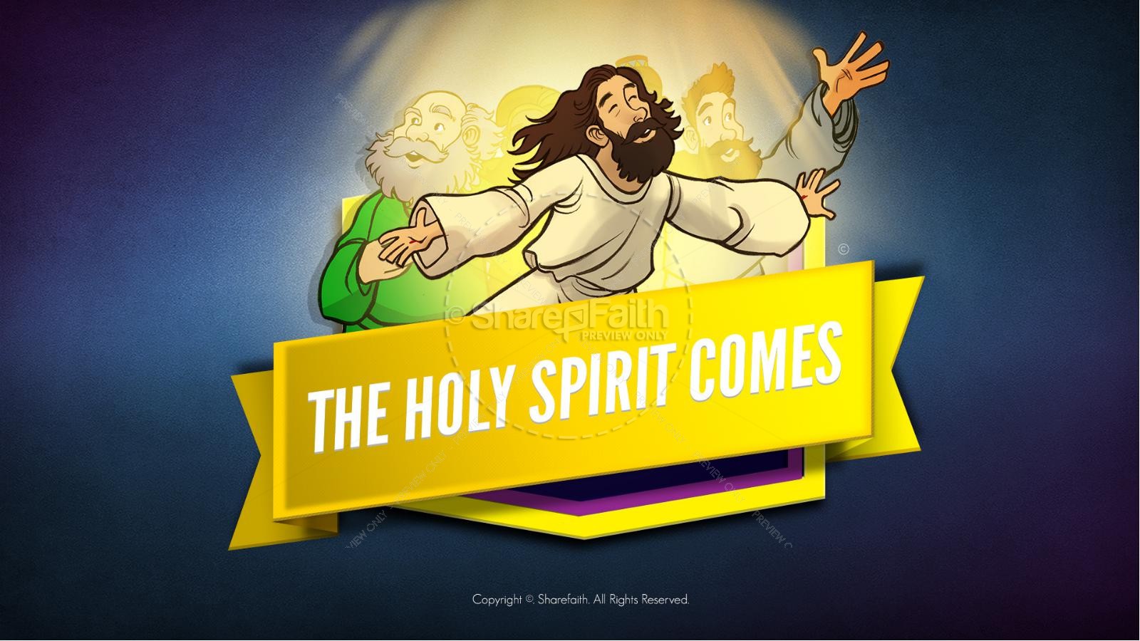 Acts 2 The Holy Spirit Comes Kids Bible Story