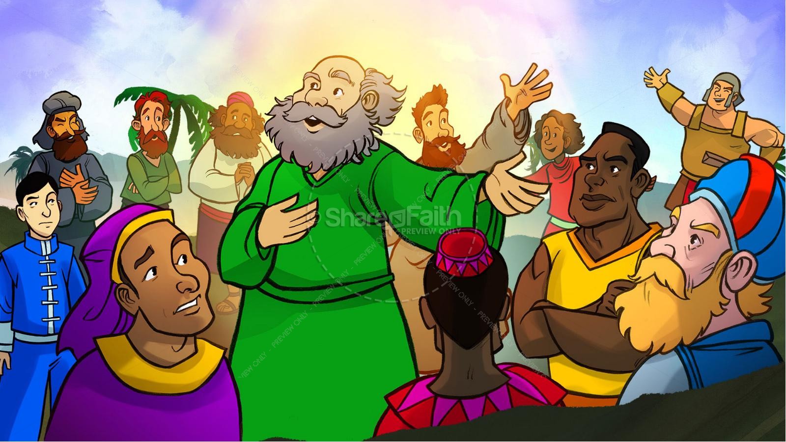 Acts 2 The Holy Spirit Comes Kids Bible Story Thumbnail 5