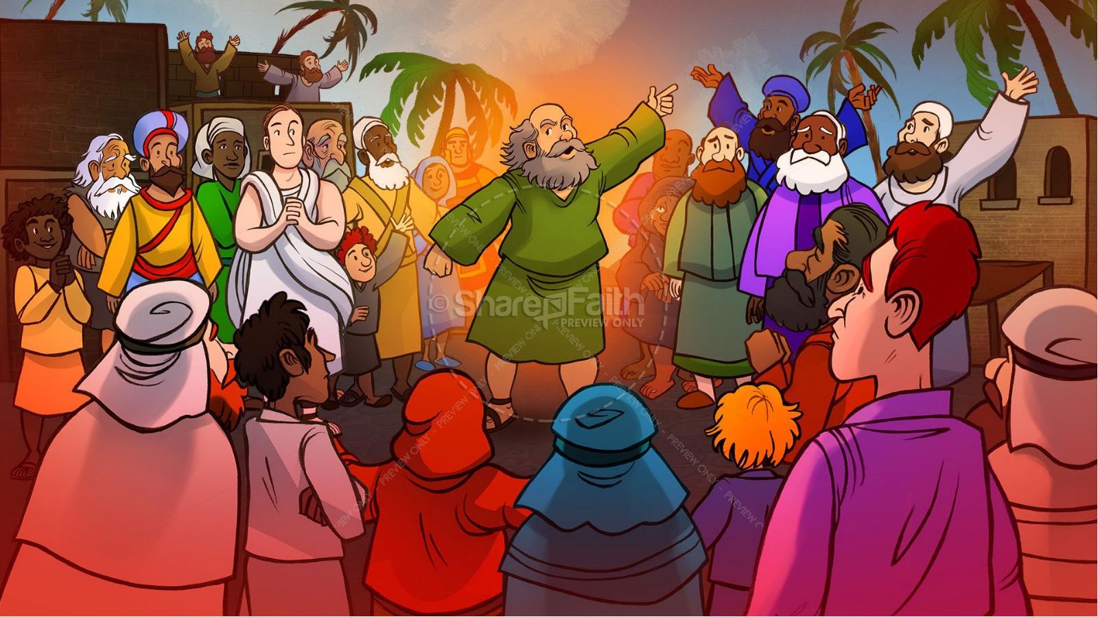 Acts 2 The Holy Spirit Comes Kids Bible Story Thumbnail 6