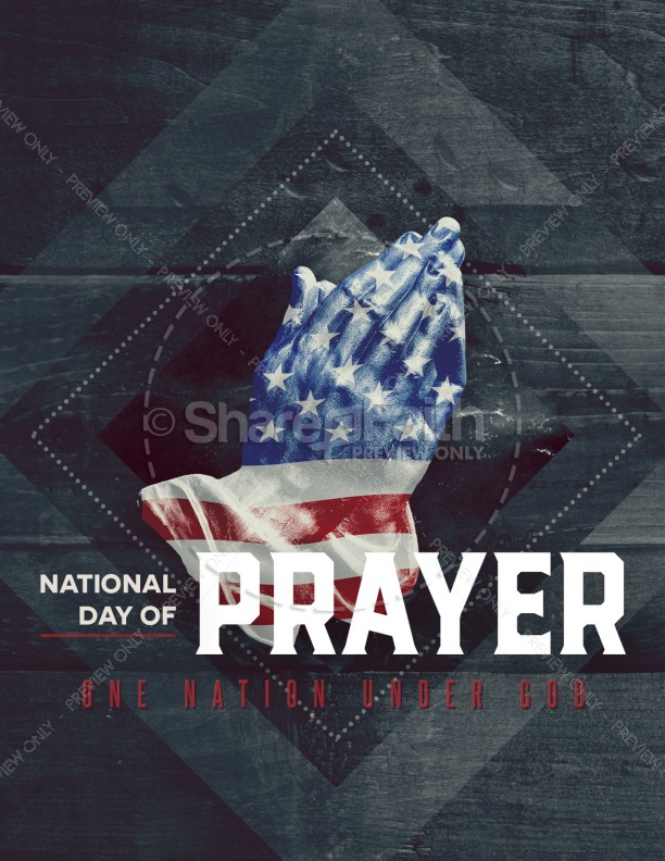 National Day Of Prayer Flyer Template Thumbnail Showcase