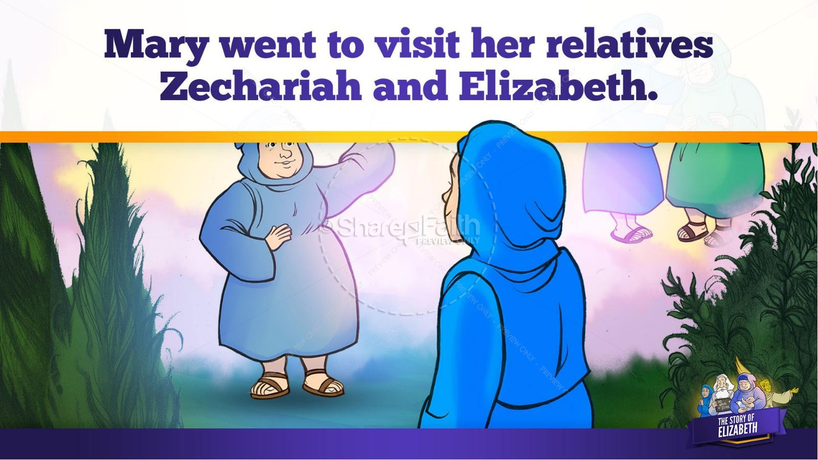 Luke 1 The Story of Elizabeth Kids Bible Story Thumbnail 28