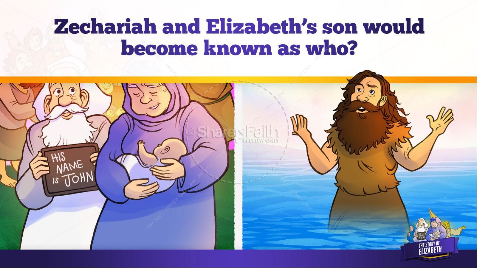 Luke 1 The Story of Elizabeth Kids Bible Story Thumbnail 35