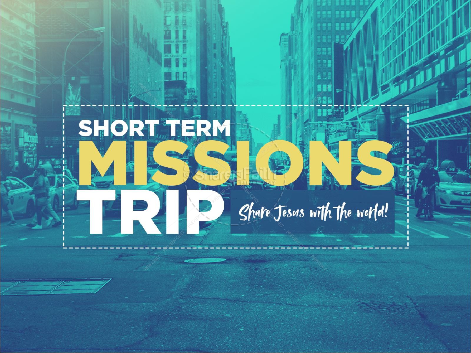 Church Missions Trip PowerPoint Template Thumbnail 2