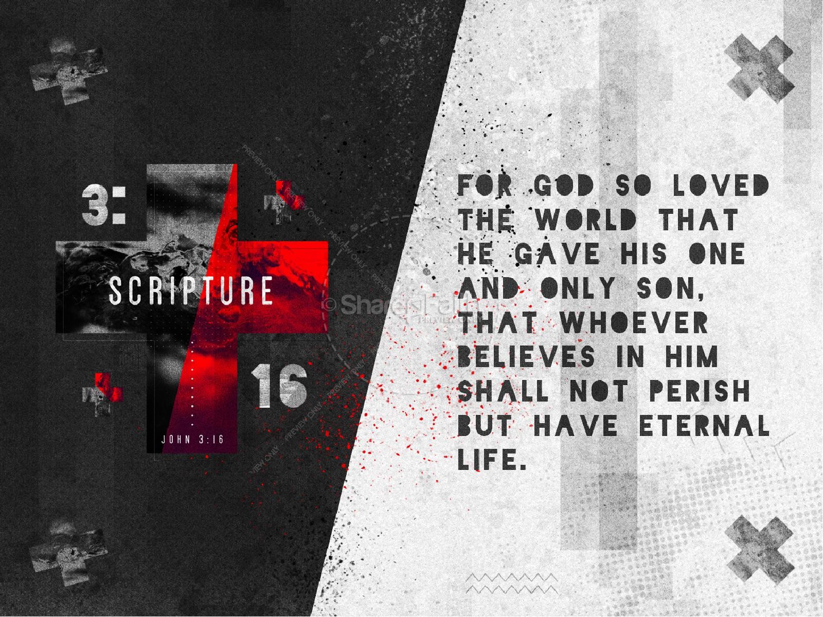 Words of Life John 3:16 Sermon PowerPoint Thumbnail 4