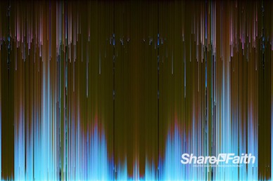 Pixel Glitch Worship Video Background
