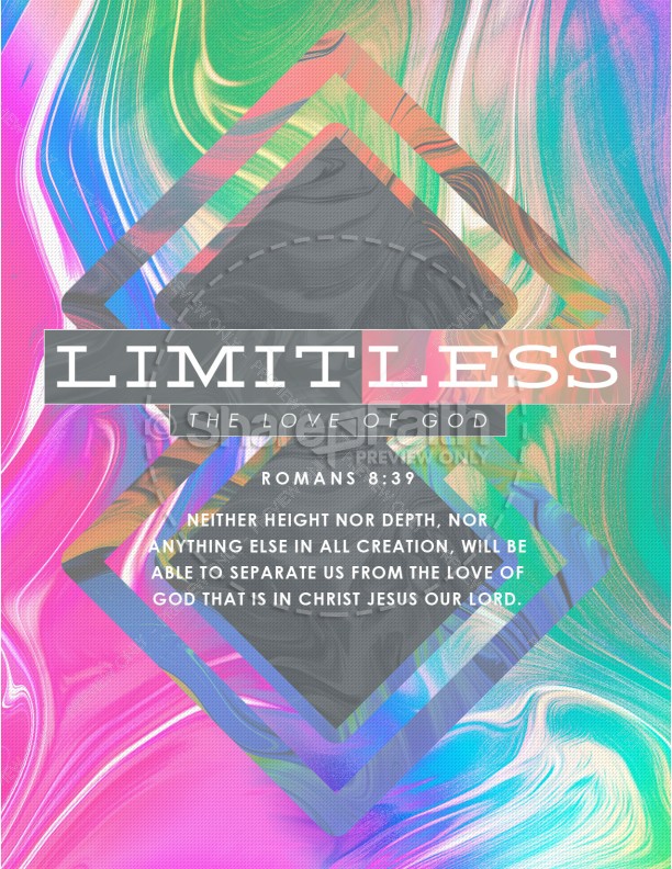 Limitless Sermon Series Church Flyer Template Thumbnail Showcase