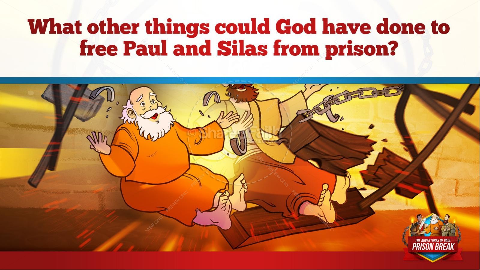 Acts 16 Prison Break Kids Bible Story Thumbnail 29