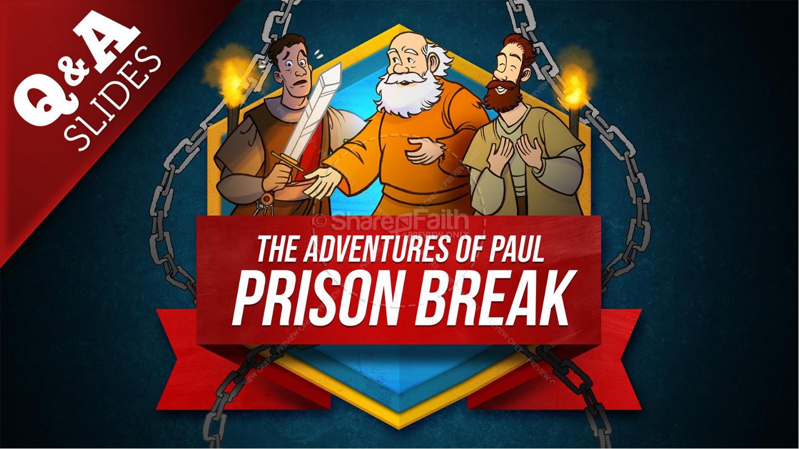 Acts 16 Prison Break Kids Bible Story Thumbnail 9