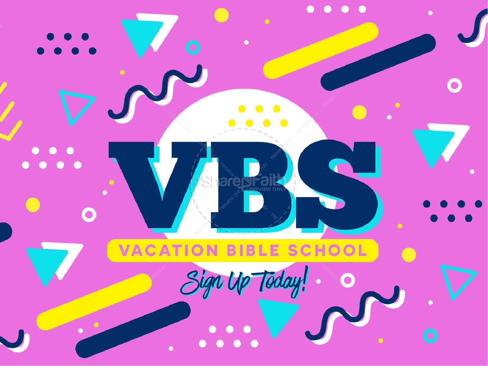 Vbs Flyer Template