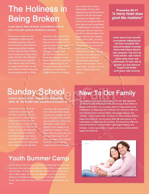 Love Your Neighbor Social Media Newsletter Template | page 2