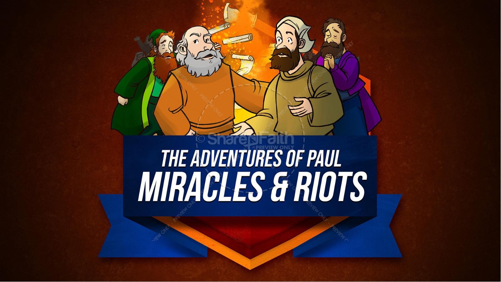 ShareFaith Media » Acts 19 Miracles & Riots Kids Bible Story ...