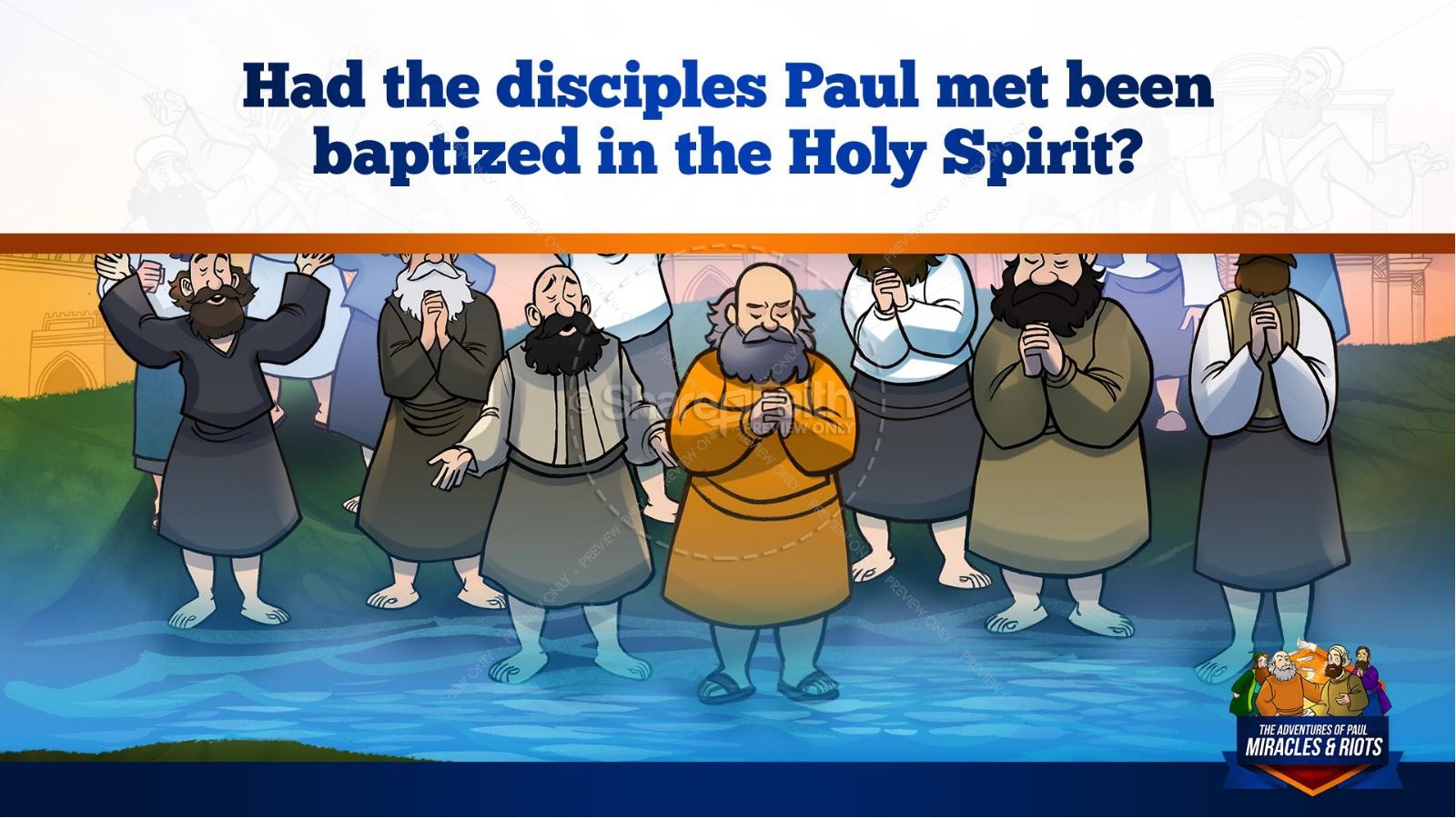 Acts 19 Miracles & Riots Kids Bible Story | slide 11