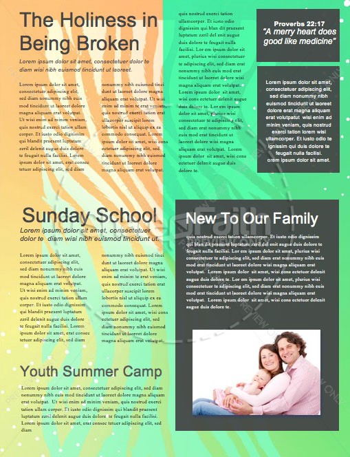 Student Ministry Church Newsletter | page 2
