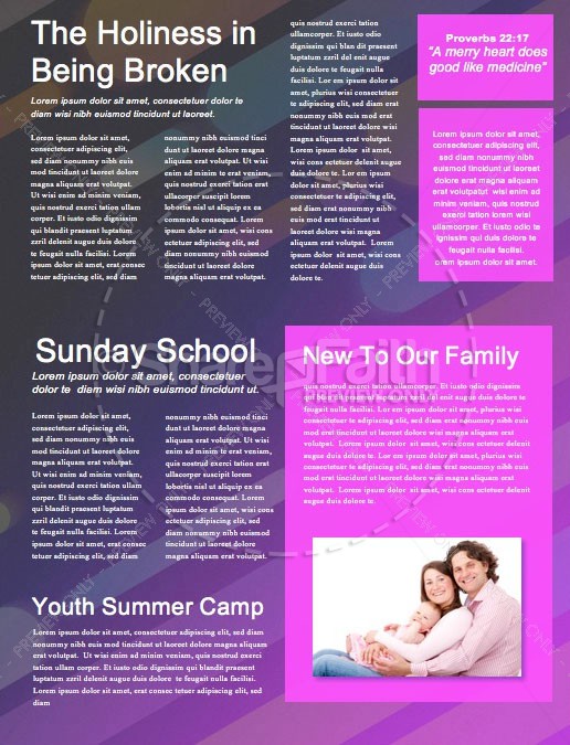 Fall Ministry Launch Church Newsletter | page 2