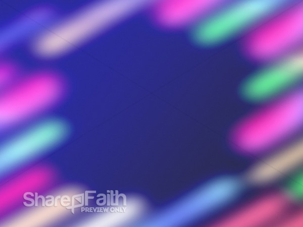 Blurred Colorful Worship Background | Clover Media