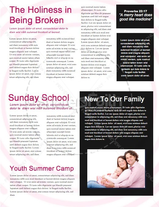 Starting Point Church Newsletter Template | page 2