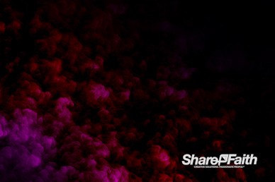 Magenta Abstract Clouds Motion Background