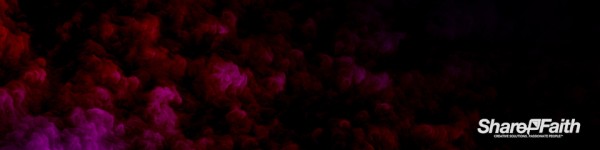 Magenta Abstract Clouds Triple Wide Background