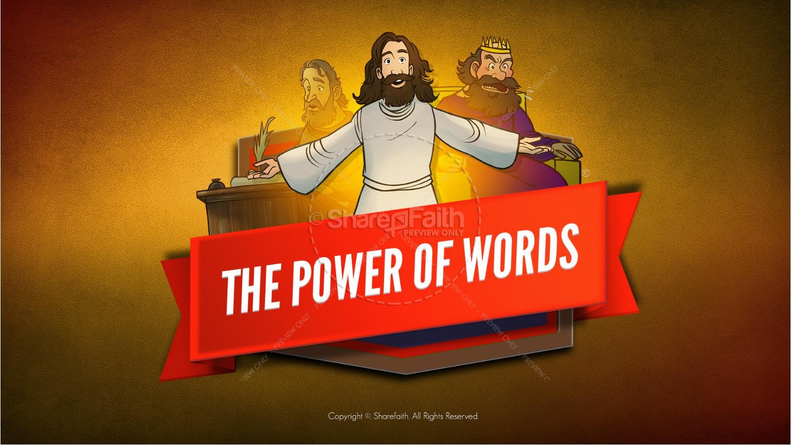 James 3 The Power of Words Kids Bible Story