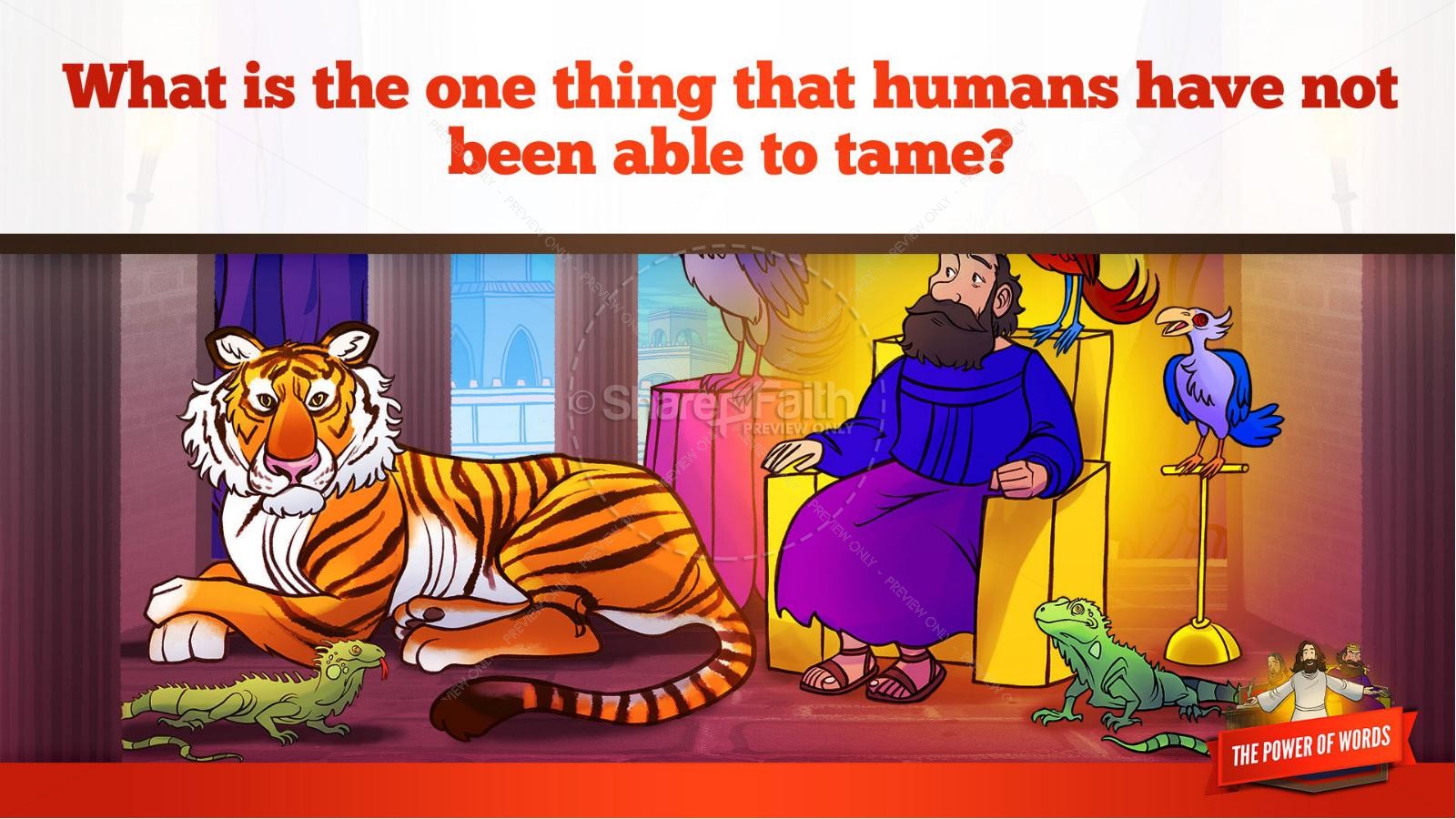 James 3 The Power of Words Kids Bible Story Thumbnail 27