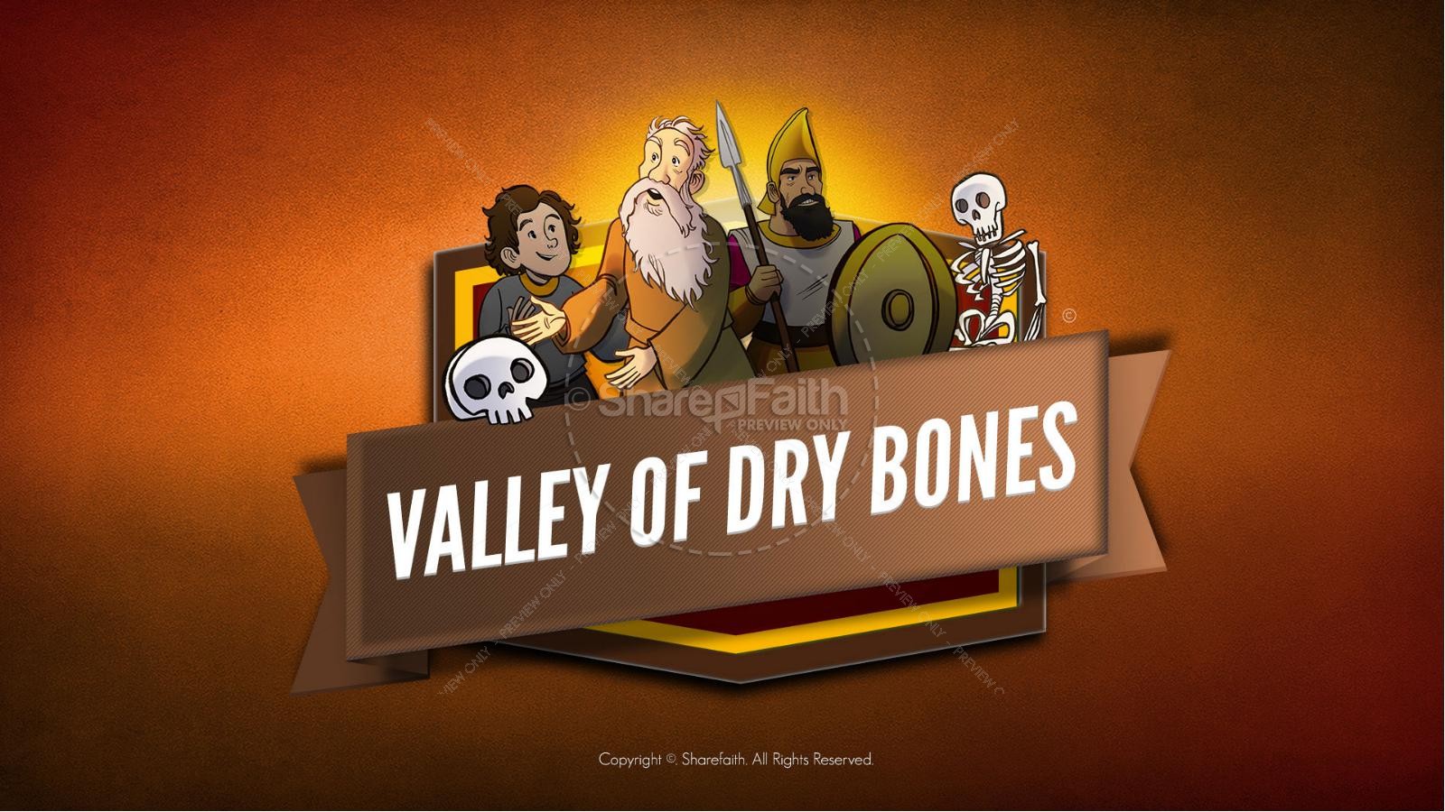 Ezekiel 37 Valley of Dry Bones Kids Bible Story