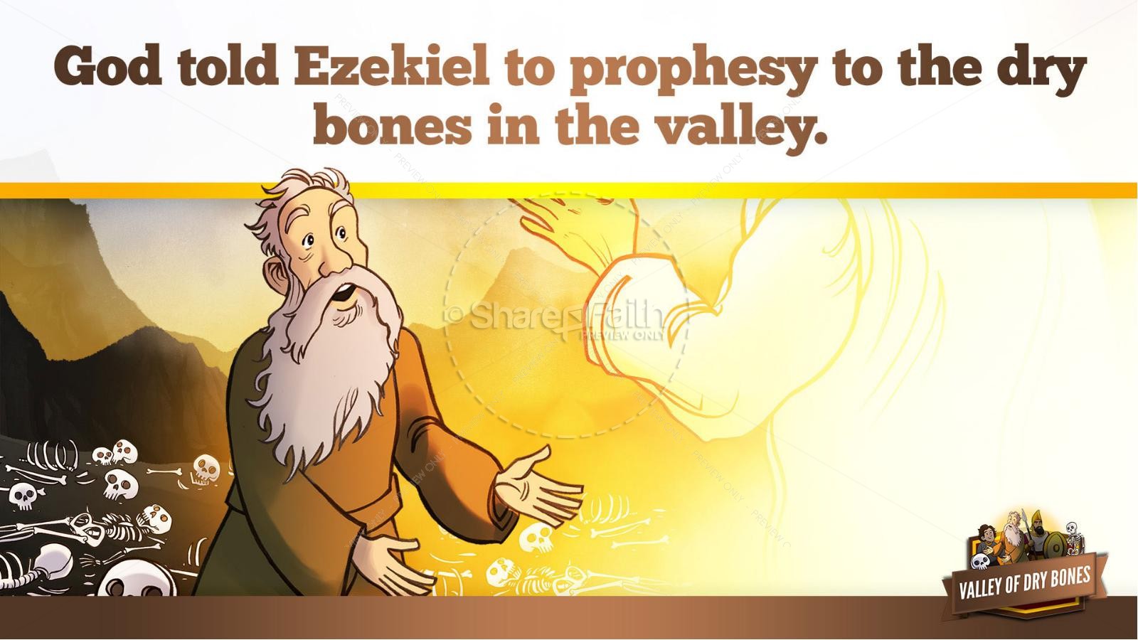 Ezekiel 37 Valley of Dry Bones Kids Bible Story Thumbnail 20