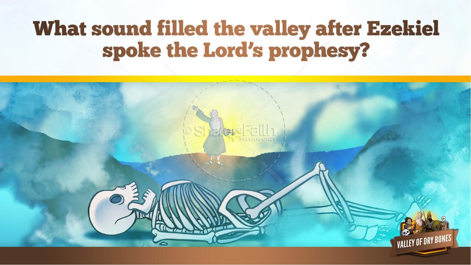 Ezekiel 37 Valley of Dry Bones Kids Bible Story Thumbnail 23