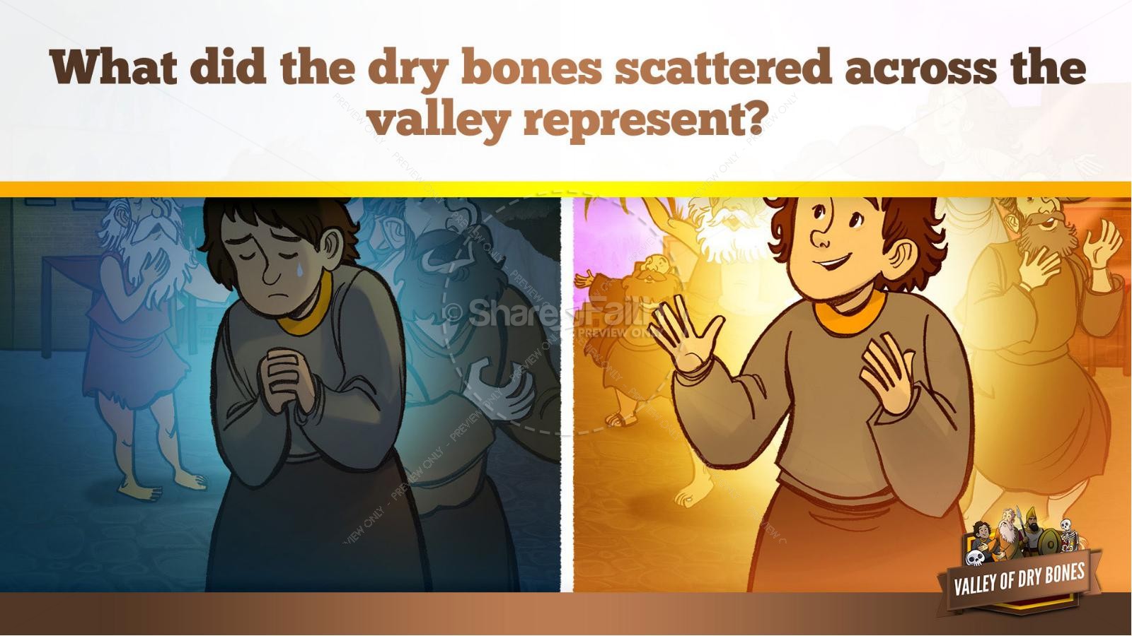 Ezekiel 37 Valley of Dry Bones Kids Bible Story Thumbnail 31