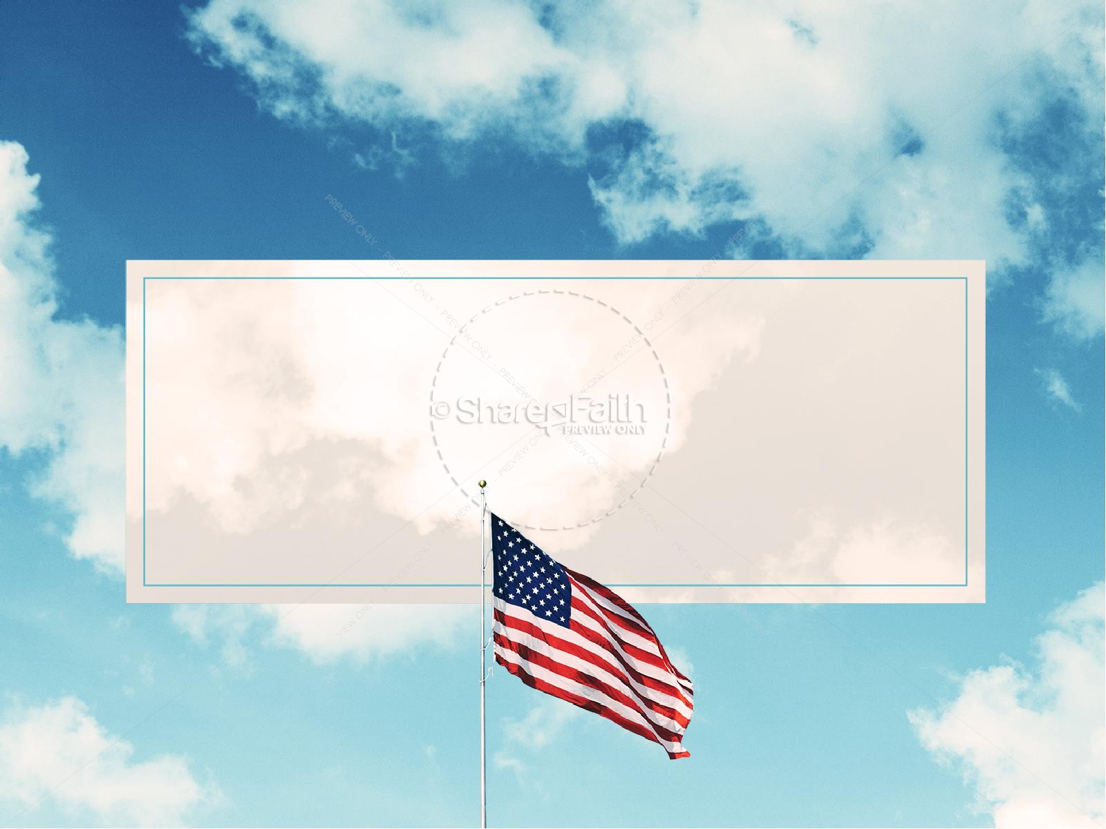 Veterans Day American Flag Graphic Thumbnail 5