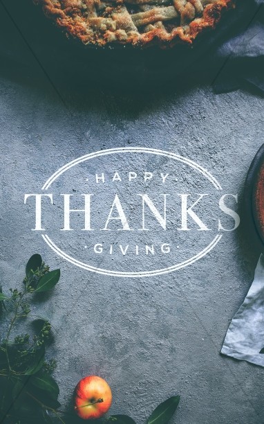 Thanksgiving Dinner Church Bulletin Cover Thumbnail Showcase