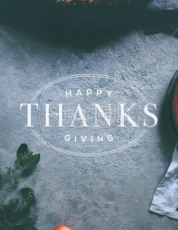 Thanksgiving Dinner Church Flyer Thumbnail Showcase