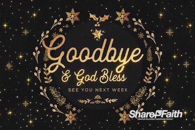 Christmas Eve Service Goodbye Video
